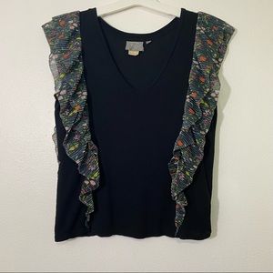 Vanessa Virginia Ladies Size XSmall Black Tank Top